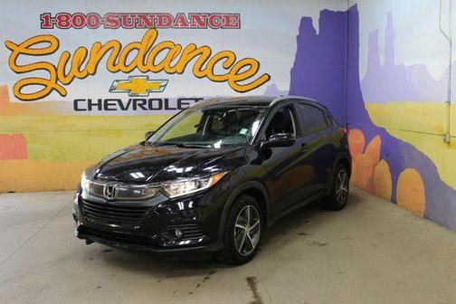 Crystal Black Pearl 2022 Honda HR-V EX