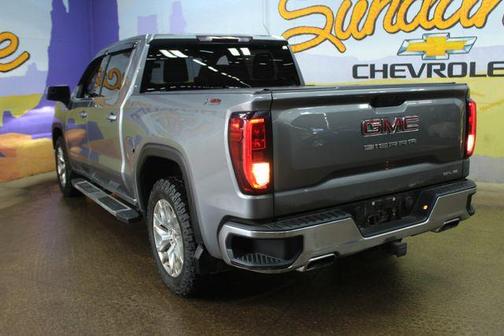 Satin Steel Metallic 2021 GMC Sierra 1500 SLE