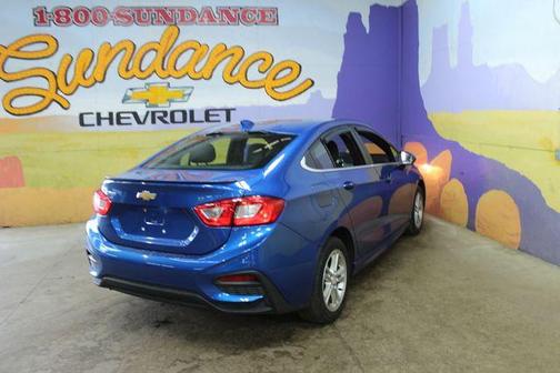 Blue 2018 Chevrolet Cruze LT