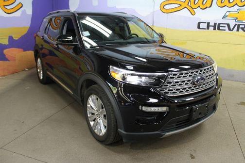 Agate Black Metallic 2022 Ford Explorer Limited