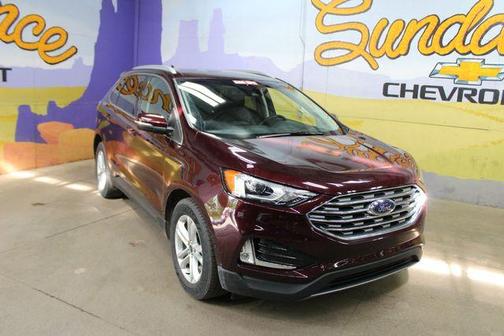 Burgundy Velvet Metallic Tinted Clearcoat 2020 Ford Edge SEL