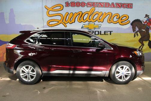 Burgundy Velvet Metallic Tinted Clearcoat 2020 Ford Edge SEL