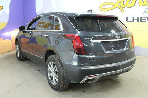 Gray 2022 Cadillac XT5 Premium Luxury