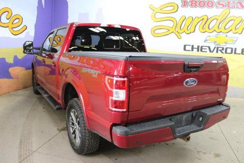 Ruby Red Metallic Tinted Clearcoat 2018 Ford F-150 XLT