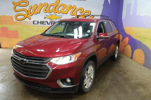 Cajun Red Tintcoat 2021 Chevrolet Traverse LT Cloth