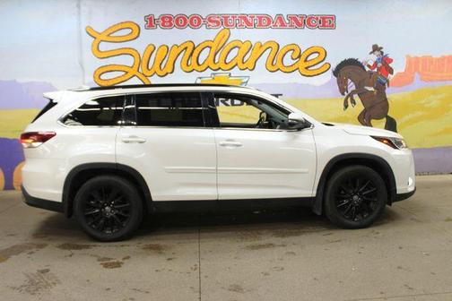 Blizzard Pearl 2019 Toyota Highlander SE