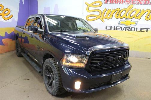 True Blue Pearl 2018 RAM 1500 Sport