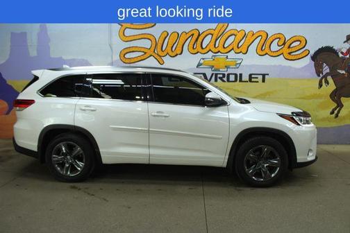 Blizzard Pearl 2018 Toyota Highlander Limited