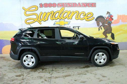 Diamond Black 2017 Jeep Cherokee Sport
