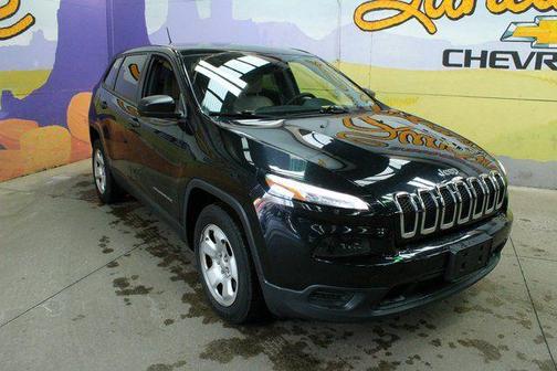Diamond Black 2017 Jeep Cherokee Sport