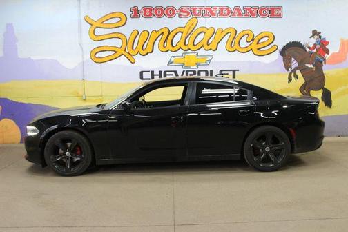 Pitch Black Clearcoat 2018 Dodge Charger SXT Plus