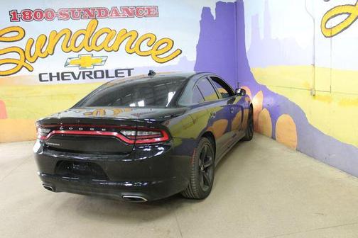 Pitch Black Clearcoat 2018 Dodge Charger SXT Plus