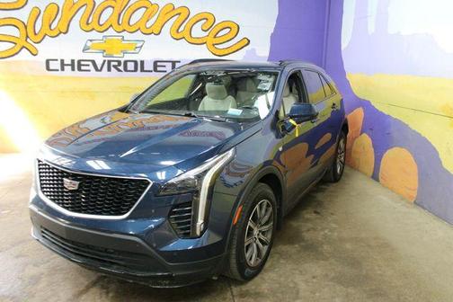 Blue 2019 Cadillac XT4 Sport