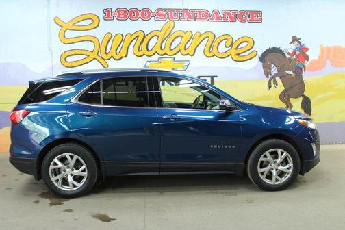 Blue 2020 Chevrolet Equinox Premier w/1LZ