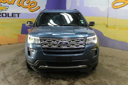 Blue Metallic 2018 Ford Explorer XLT