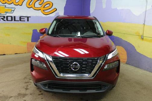 Red 2021 Nissan Rogue S