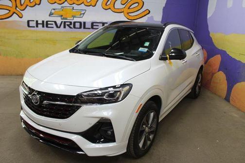 White Frost Tri-Coat 2021 Buick Encore GX Essence