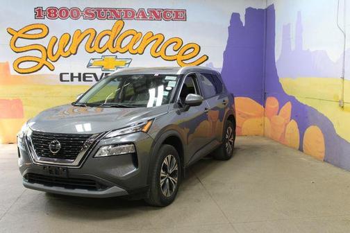 Gray 2021 Nissan Rogue SV