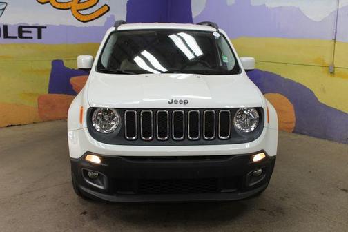 Alpine White 2015 Jeep Renegade Latitude
