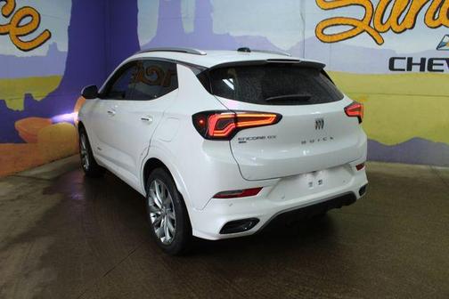 White Frost Tri-Coat 2025 Buick Encore GX Avenir