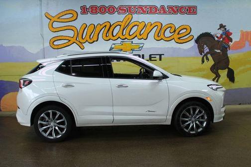 White Frost Tri-Coat 2025 Buick Encore GX Avenir