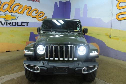 Sarge Green Clearcoat 2020 Jeep Wrangler Unlimited Sahara