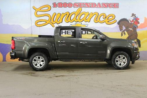 Green 2018 Chevrolet Colorado LT