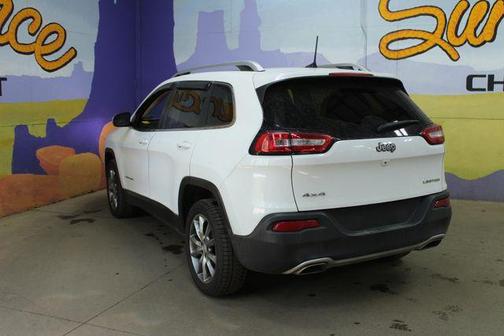Bright White Clearcoat 2017 Jeep Cherokee Limited