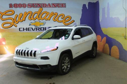 Bright White Clearcoat 2017 Jeep Cherokee Limited