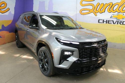 Sterling Gray Metallic 2026 Chevrolet Traverse RS