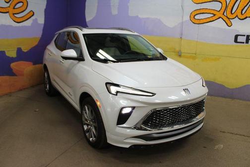 White Frost Tri-Coat 2024 Buick Encore GX Avenir