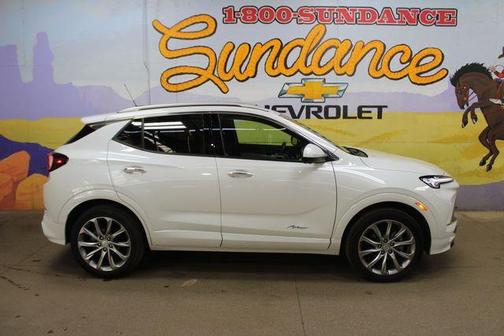 White Frost Tri-Coat 2024 Buick Encore GX Avenir