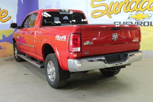 Red 2018 RAM 3500 Big Horn