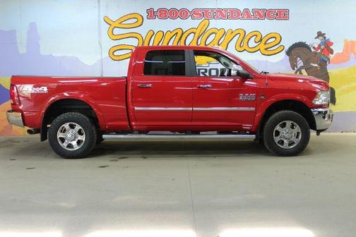 Red 2018 RAM 3500 Big Horn