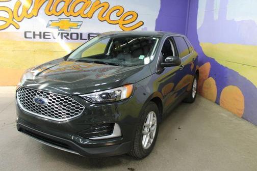 Forged Green Metallic 2023 Ford Edge SEL