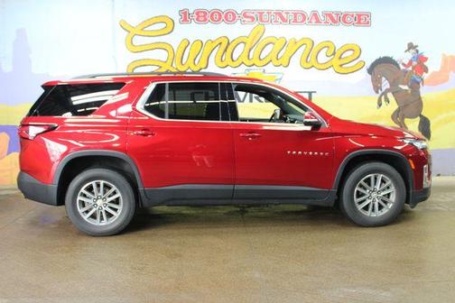 Radiant Red 2023 Chevrolet Traverse LT Cloth