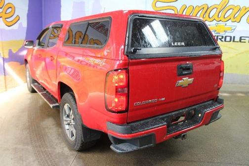 Red 2017 Chevrolet Colorado LT