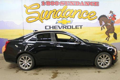 Stellar Black Metallic 2018 Cadillac ATS 2.0L Turbo Luxury