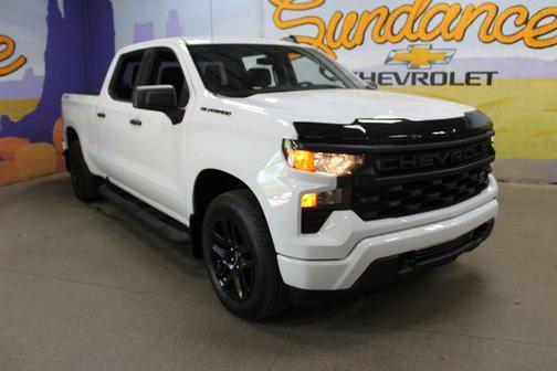Summit White 2024 Chevrolet Silverado 1500 Custom