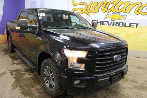 Shadow Black 2017 Ford F-150 XLT