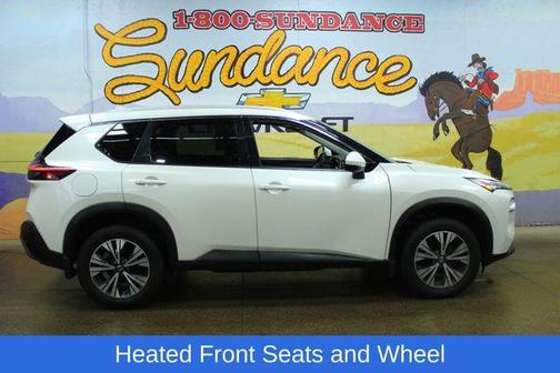 Glacier White 2021 Nissan Rogue SV