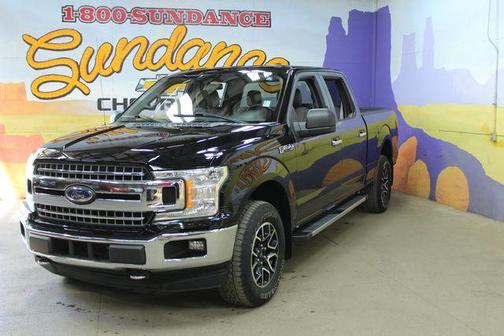 Black 2018 Ford F-150 XLT