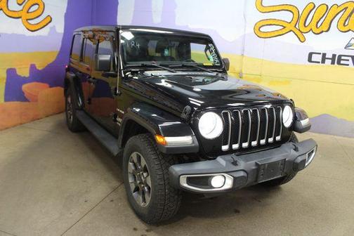 Black Clearcoat 2020 Jeep Wrangler Unlimited Sahara