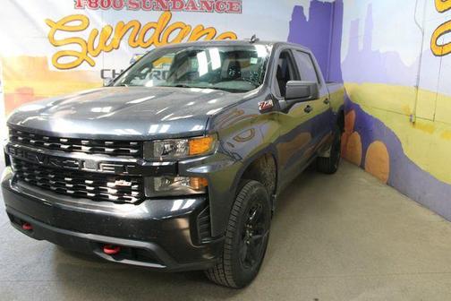 Shadow Gray Metallic 2021 Chevrolet Silverado 1500 Custom Trail Boss