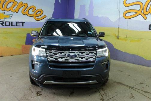 Blue Metallic 2019 Ford Explorer XLT