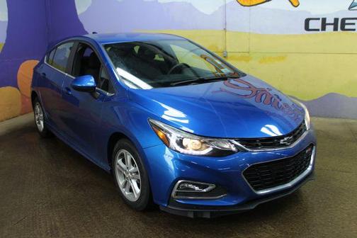 Blue 2018 Chevrolet Cruze LT