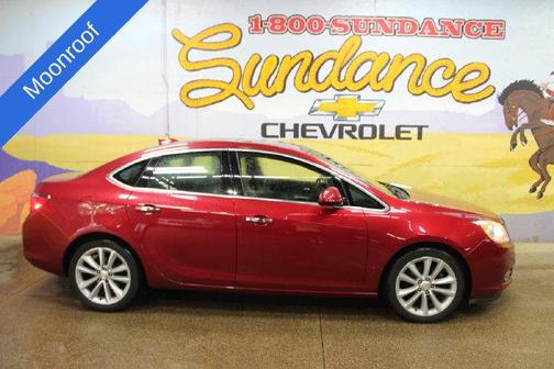 Crystal Red Tintcoat 2016 Buick Verano Leather Group