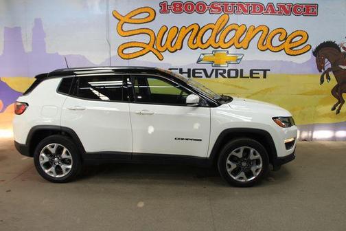White Clearcoat 2020 Jeep Compass Limited