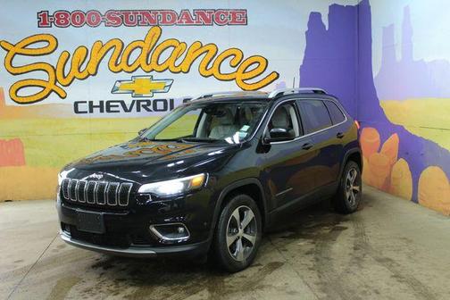 Diamond Black 2019 Jeep Cherokee Limited