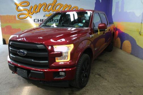 Ruby Red Metallic Tinted Clearcoat 2017 Ford F-150 Lariat